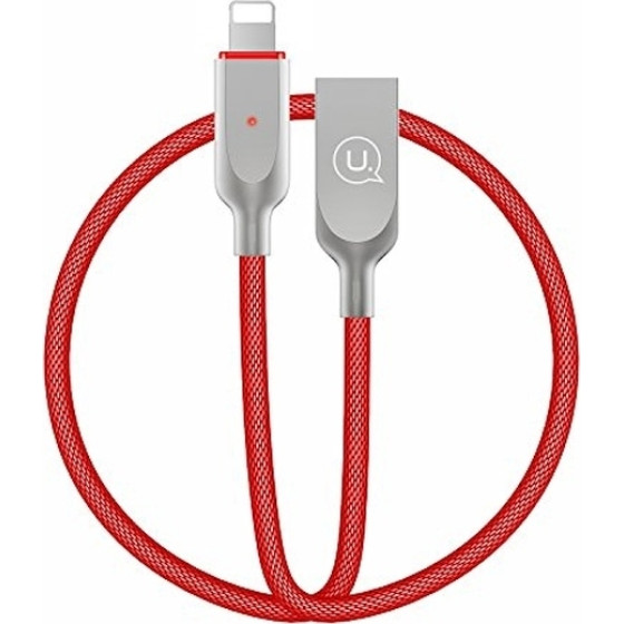 Usams Kabel power-Off U-Sun Lightningczerwony/Red 1,9m (US-SJ170) - (IPYSUSB203)