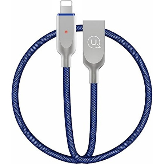 Usams Kabel power-Off U-Sun Lightningniebieski/Blue 1,9m (US-SJ170) - (IPYSUSB202)