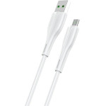 Usams Kabel U38 Microusb 4A Fast Chargefor Oppo 1m bialy/White (US-SJ375) - (SJ375USB02)