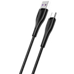 Usams Kabel U38 USB-C 5A Fast Chargefor OPPO/Huawei 1m czarny/Black (US-SJ376) - (SJ376USB01)