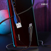 Usams Kabel U38 USB-C 5A Fast Chargefor OPPO/Huawei 1m czarny/Black (US-SJ376) - (SJ376USB01)