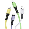 Usams Kabel U52 Lightning 2A Fast Charge1m zolty/Yellow (US-SJ434) - (SJ434USB03)