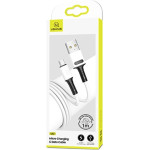 Usams Kabel U52 Microusb 2A Fast Charge1m bialy/White (US-SJ435) - (SJ435USB01)