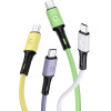 Usams Kabel U52 Microusb 2A Fast Charge1m zielony/Green (US-SJ435) - (SJ435USB02)