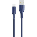 Usams Kabel U68 Microusb 2A Fast Charge1m niebieski/Blue (US-SJ502) - (SJ502USB03)