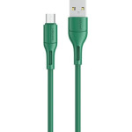 Usams Kabel U68 Microusb 2A Fast Charge1m zielony/Green (US-SJ502) - (SJ502USB04)