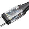 Usams Kabel U85 2xUSB-C/USB/Micro-USB/Lightning 6w1 2m 100W Pd Fast Charge fioletowy/Purple (US-SJ646) - (SJ646USB02)