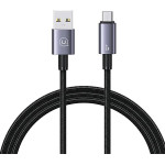 Usams Kabel Usb Na Micro-Usb 2A 1,2mFast Charging stalowy/Tarnish (US-SJ668) - (SJ668USB01)