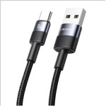 Usams Kabel USB-A Na USB-C 3A 1,2m Aluminum Alloy Data Cable Sy Series (US-SJ718) - (SJ718USB01)