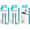 Usams Kabel USB-C Na Lightning 30W 1,2mFast Charging stalowy/Tarnish (US-SJ662) - (SJ662USB01)