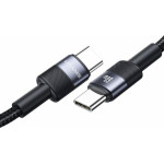 Usams Kabel USB-C Na USB-C 3A 1,2mPleciony (US-SJ724 ) - (SJ724ZJ01)