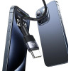 Usams Kabel USB-C Na USB-C 60W 1,2m Fast Charging stalowy/Tarnish (US-SJ724) - (SJ724USBSG01)