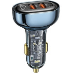 Usams Lad. sam. 2xUSB+1xUSB-C 80WFast Charge niebieski/Blue (US-CC159) - (CC159CC02)