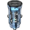 Usams Lad. sam. C31 3A 2xUSB-Afast Charge niebieski/Blue (US-CC162) - (CC162CC02)