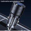 Usams Lad. sam. C36 USB+USB-C 95WFast Charge fioletowy/Purple (US-CC176) - (CC176CC02)