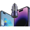 Usams Lad. sam. C39 USB+USB-C 60WFast Charge czarny/Black (US-CC208) - (CC208CC01)