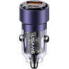 Usams Lad. sam. C39 USB+USB-C 60WFast Charge fioletowy/Purple (US-CC208) - (CC208CC02)