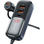 Usams Lad. sam. C40 3xUSB+2xUSB-C 165WPD+Qc Fast Charge czarny/Black (US-CC213) - (CC213CC01)