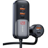 Usams Lad. sam. C40 3xUSB+2xUSB-C 165WPD+Qc Fast Charge czarny/Black (US-CC213) - (CC213CC01)