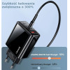 Usams Lad. siec. 1xUSB-C+1xUsb T40 20WLed (Only head) PD3.0 +QC3.0 Fast Charging czarny/Black CC133T - (CC133TC01)