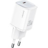 Usams Lad. siec. CC248 20W Gan USB-Cfast Charging Hc Series bialy/White - (CC248TC02)