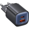 Usams Lad. siec. CC254 30W GaNUSB-C/USB-A Fast Charging Hc Series czarny/Black - (CC254TC01)