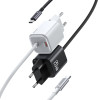 Usams Ladowarka Sieciowa Jc Series CC261 20W Gan Mini Fast Charger 2xUSB-C Bialy - (CC261TC02)
