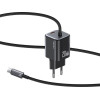 Usams Ladowarka Sieciowa Jc Series CC261 20W Gan Mini Fast Charger 2xUSB-C Czarny - (CC261TC01)
