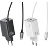 Usams Ladowarka Sieciowa Jc Series CC266 65W Gan Fast Charger 2xUSB-C 1xUSB-A Bialy - (CC266TC02)