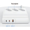 Usams Listwa Zasilajaca 65W Super Sifast Charging Usb Extension Socket Eu bialy/White (US-CC160) - (CC160TC01)