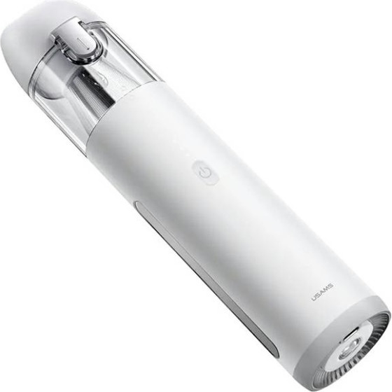 Usams Odkurzacz Mini Bezprzewodowy Geozseries 65W bialy/White (US-ZB234) - (MNXCQZB23402)
