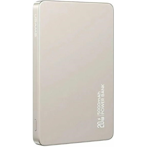 Usams Powerbank Indukcyjny 5000mAh 20W Pd Fast Charge Titanium Cy Series (US-Cd - (5KCD23102)