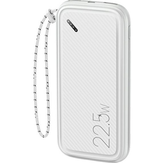 Usams Powerbank PB56 10000mAh 22.5W2xQC3.0+Pd Fast Charge bialy/White (US-CD151) - (10KCD15102)