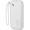 Usams Powerbank PB56 10000mAh 2xUsb /USB-C / Microusb Fast Charge bialy/White (US-CD150) - (10KCD15002)