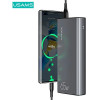 Usams Powerbank PB59 30000mAh 65W2xQC3.0+Pd Fast Charge czarny/Black (US-CD165) + Kabel USB-C-USB-C - (CMXLOGTC01)