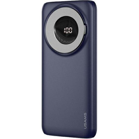 Usams Powerbank PB62 10000mAh 20WQC3.0+Pd Magnetic Wireless Fast Charge nebieski/Blue (US-CD171) - (10KCD17104)