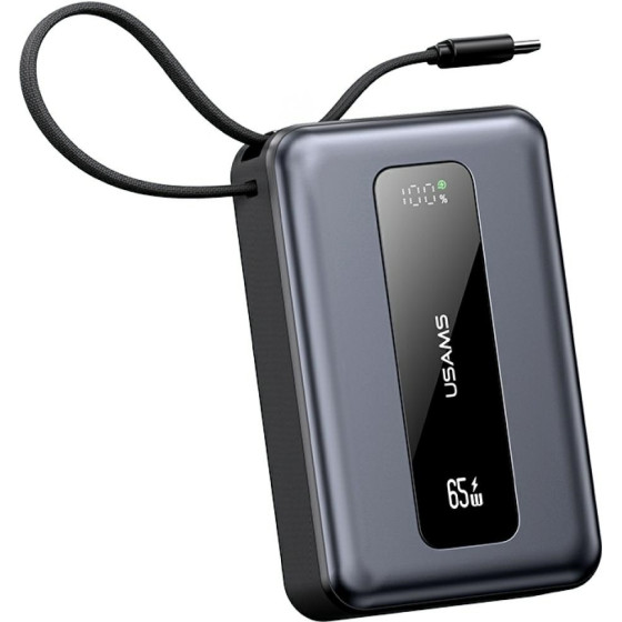 Usams Powerbank Xh Series CD243 20000mAh 65W Tarnish - (20KCD24301)