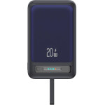 Usams Powerbank Xm Series CD219 10000mAh Magnetic Wireless Czarny - (10KCD21901)