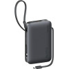 Usams Powerbank Xr Series CD228 10000mAh 20W + Kabel USB-C/Lightning Czarny - (10KCD22801)