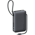 Usams Powerbank Xr Series CD228 10000mAh 20W + Kabel USB-C/Lightning Czarny - (10KCD22801)