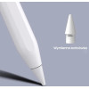 Usams Rysik Magnetyczny Active Touchsensitive Pen Rysik bialy/White (US-ZB254) - (ZB254DRB01)