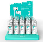 Usams Set 30 szt. Sluchawki EP-42 3,5 mmbialy/White - (SJ475HSTZ02)
