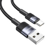 Usams Set Kabel Usb Na USB-C 3A 1.2mFast Charging stalowy/Tarnish 30 szt. (US-SJ718) - (SJ718ZJ01)