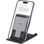 Usams Skladany Stojak Biurkowy natelefon/Tablet czarny/Black (US-ZJ073) - (ZJ073ZJ01)