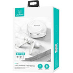 Usams Sluchawki Bluetooth 5.0 Tws Sdseries Bezprzewodowe bialy/White - (BHUSD01)