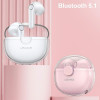 Usams Sluchawki Bluetooth 5.1 Tws Buseries Bezprzewodowe rozowy/Pink - (BHUBU04)