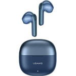 Usams Sluchawki Bluetooth 5.1 Twsxh Series Dual Mic Bezprzewodowe niebieski/Blue - (BHUXH03)