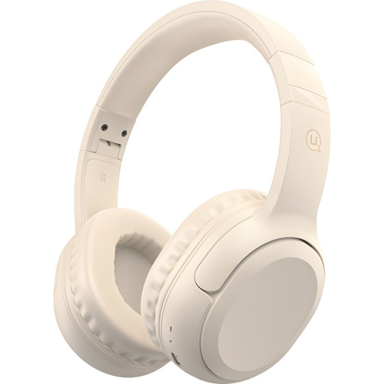 Usams Sluchawki Bluetooth 5.3 Nauszneyun Series bezowy/Beige (-YG23) - (TDLYEJYX02)