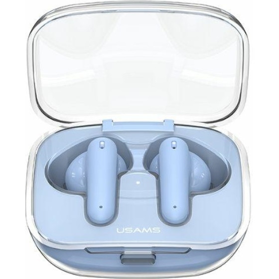 Usams Sluchawki Bluetooth 5.3 Tws Beseries Earbuds Bezprzewodowe niebieski/Blue US-BE16 - (BHUBE03)