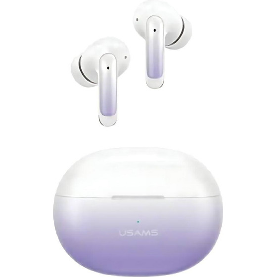 Usams Sluchawki Bluetooth 5.3 Tws X-Donseries Enc Bezprzewodowe Fioletowy gradient/Purple Blue Bhuen - (BHUENCXD04)